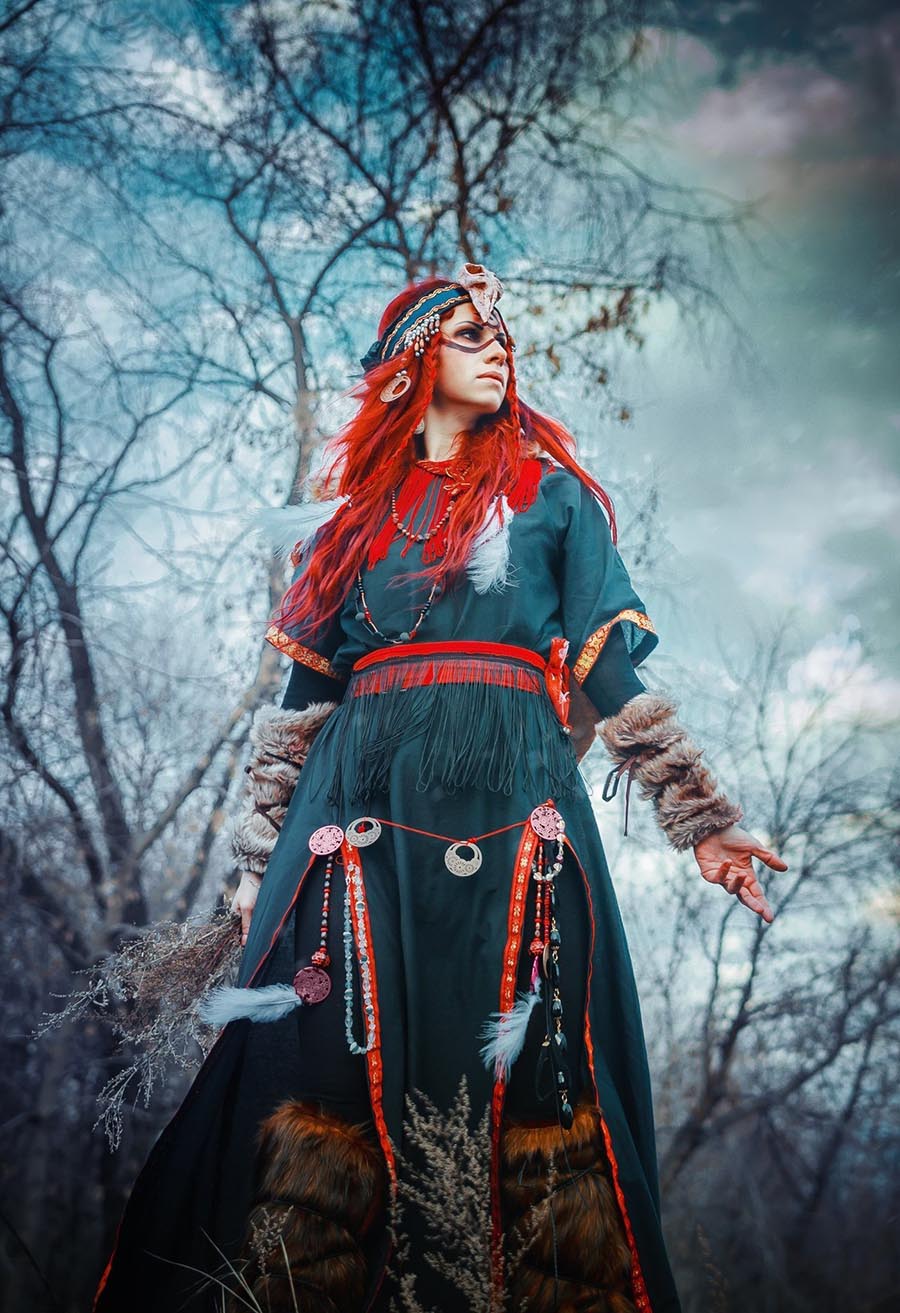 Girls in Slavic costumes underwear in Bekasi